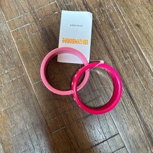NWT Gymboree Ice Cream Sweetie Pink Polka Dot Bracelet Set